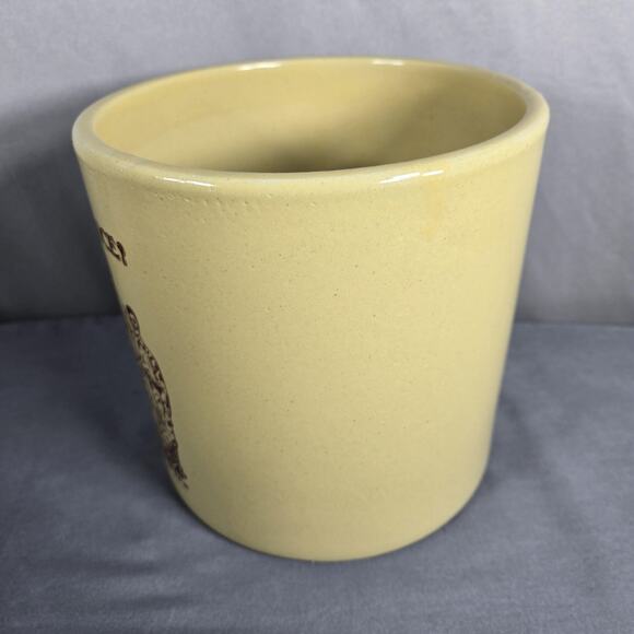 Monmouth Pottery Stoneware Crock Who Brought the Ice MHI 1979 Illinois USA - Picture 8 of 10